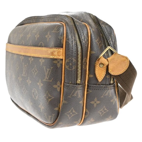 LOUIS VUITTON Reporter PM Crossbody Shoulder Bag Monogram Leather - Picture 2 of 16